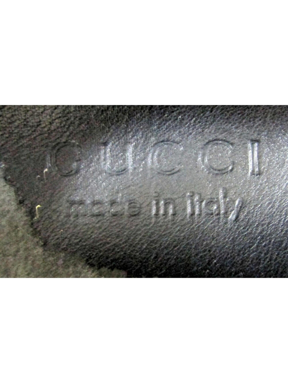Gucci Rubber Black Loafers Silver Horsebit Gucci Size 10 US Size 10  1/2 - Picture 9 of 12